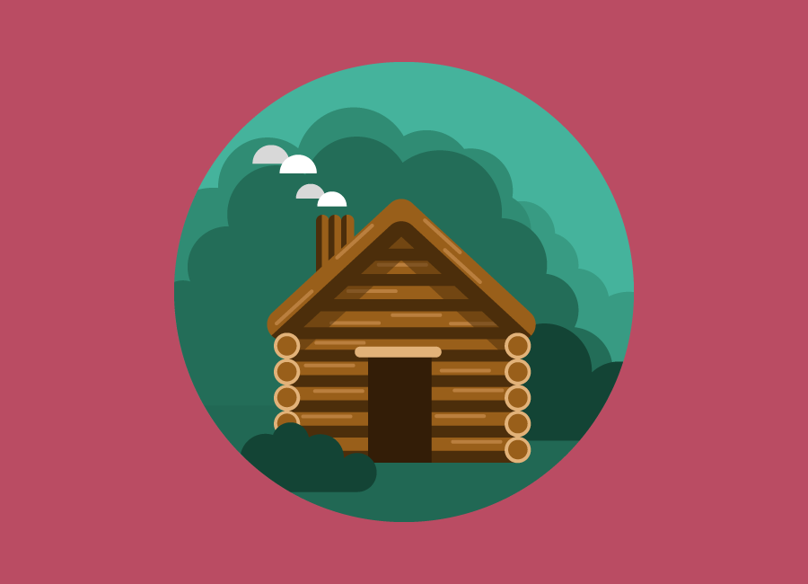Log Cabin example