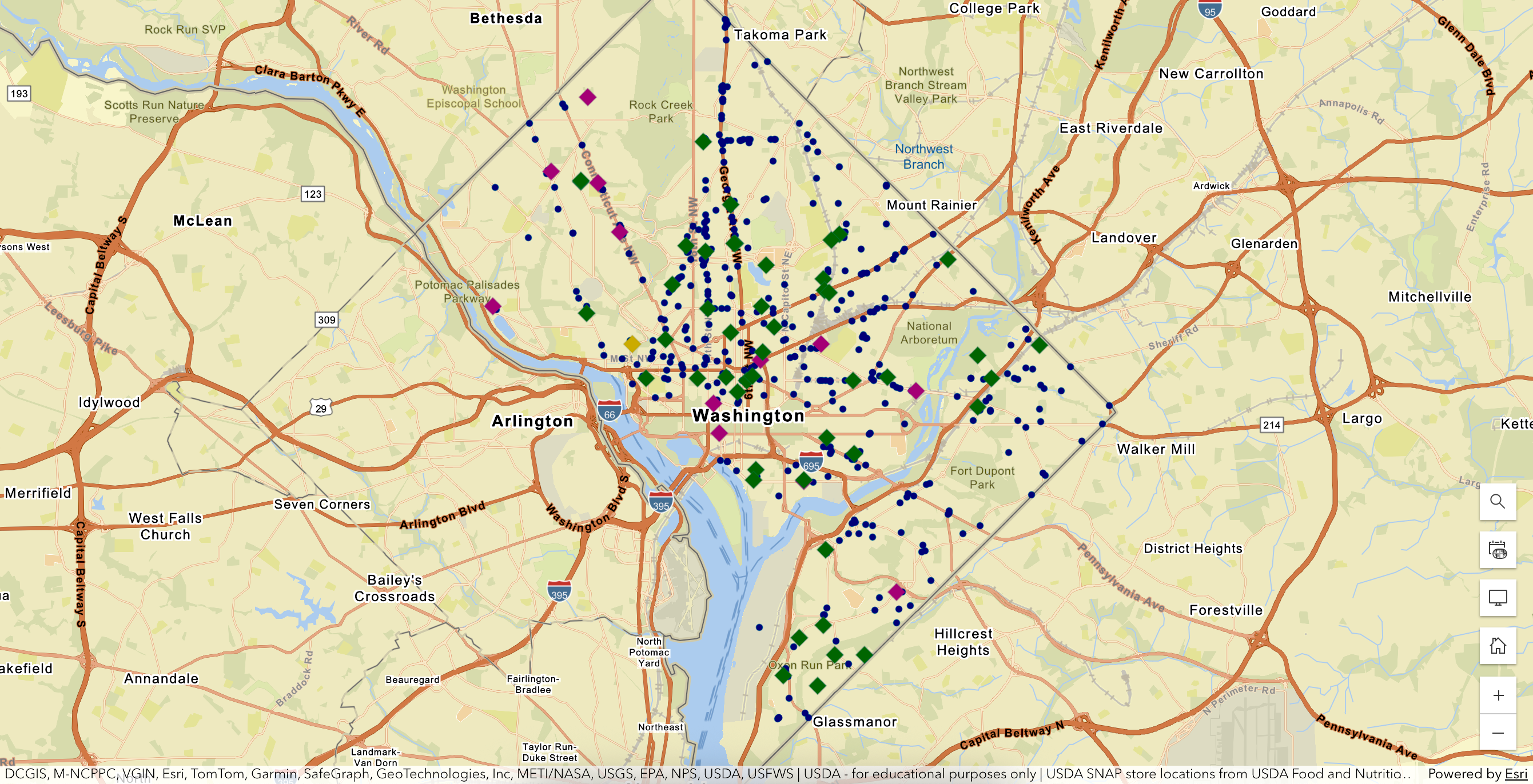 Farmers Market Food Access storymap thumbnail