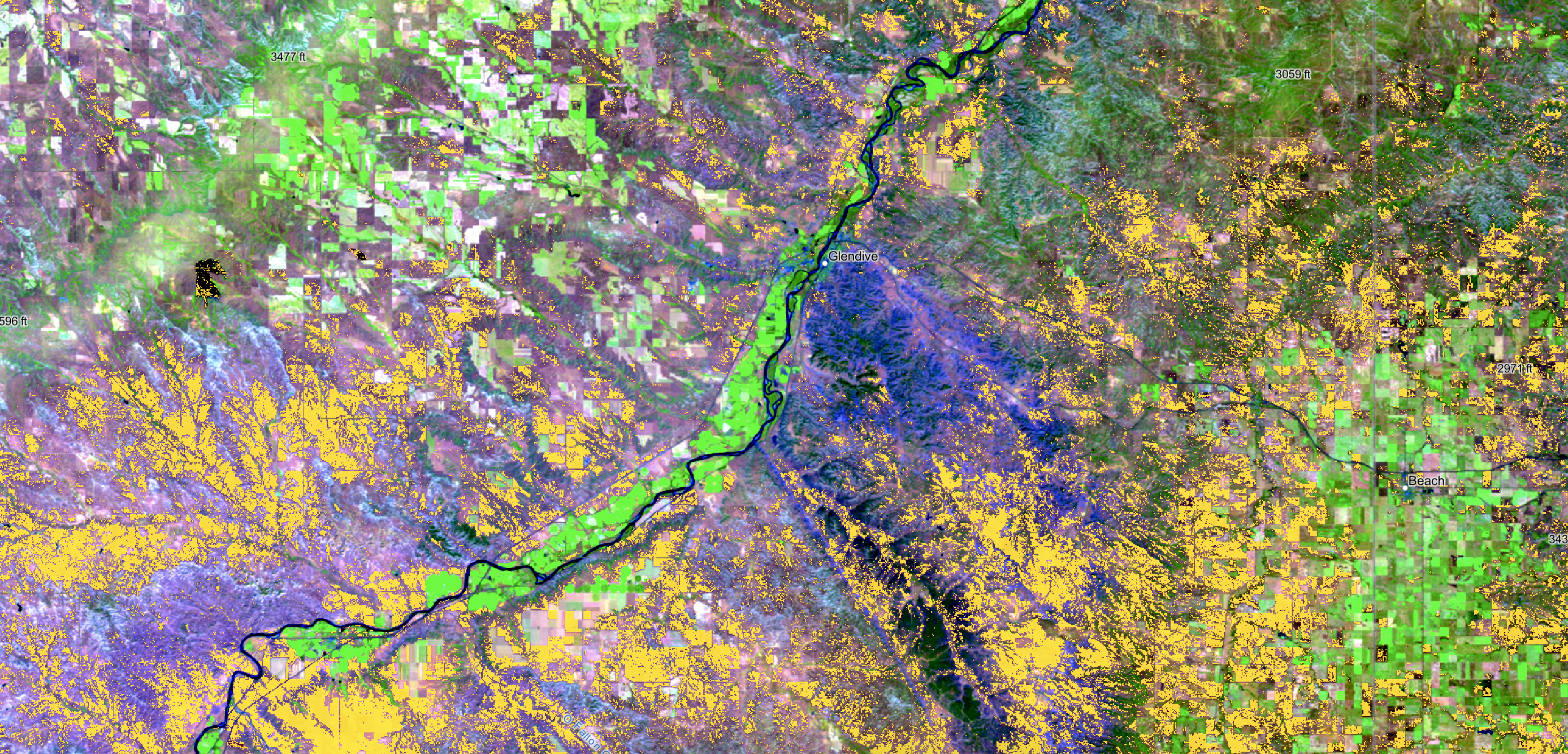 Fossil exploration map thumbnail