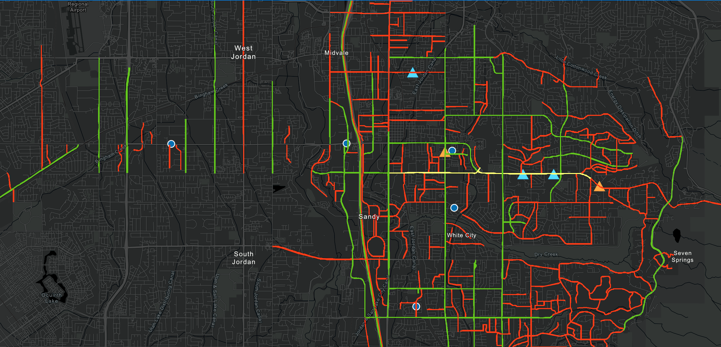 Snowplow location web map thumbnail